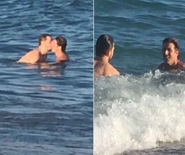 Vaza suposta foto de Reynaldo Gianecchini beijando outro homem; confira