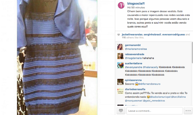 Qual Ã© a cor desse vestido? Azul e preto ou branco e dourado? Entenda ...