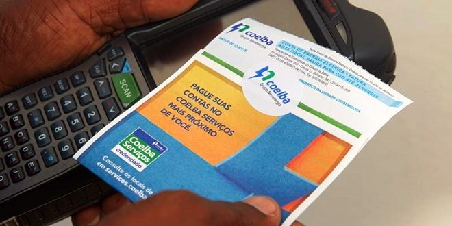 LotÃ©ricas da Bahia deixam de receber conta da Coelba a partir de 1Âº de junho