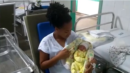 Primeiro bebÃª baiano de 2019 nasce no Hospital da Mulher em Feira de Santana