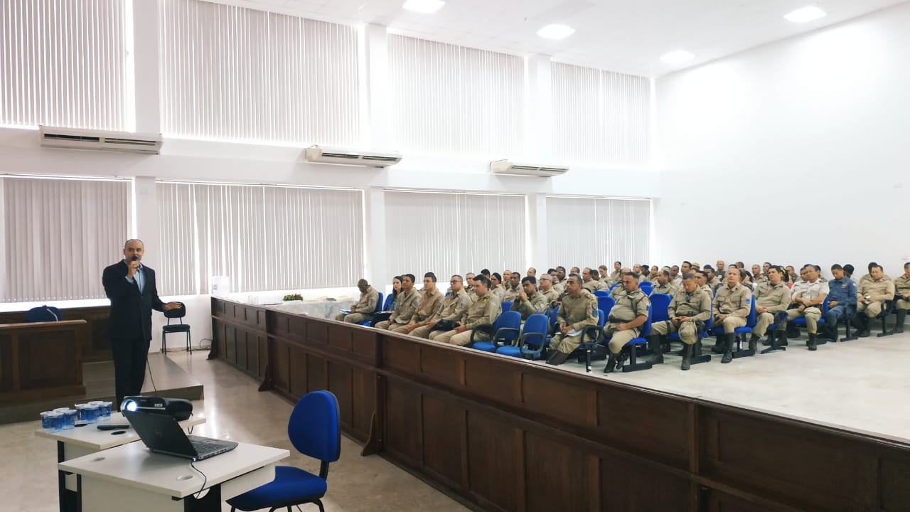 Nova lei de Abuso de Autoridade foi discutida em palestra com Policiais Militares