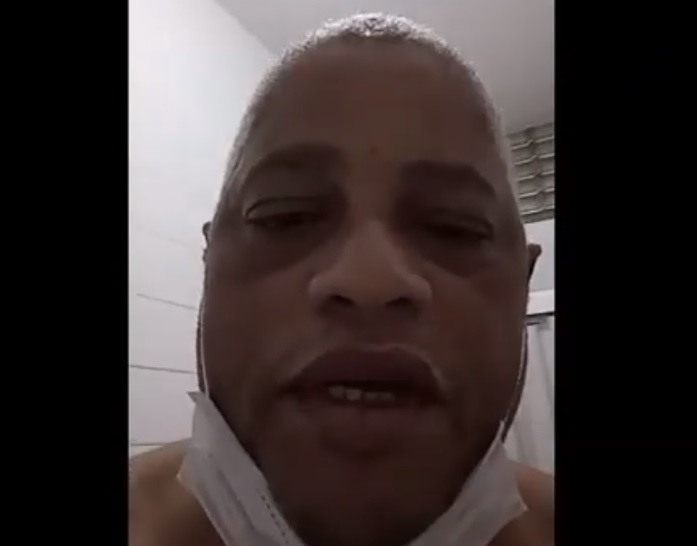 Morre paciente de covid-19 que gravou vídeo reclamando de falta de medicamento no hospital de campanha 