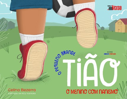 Nanismo é o tema da nova obra de literatura infantil inclusiva de Celina Bezerra 