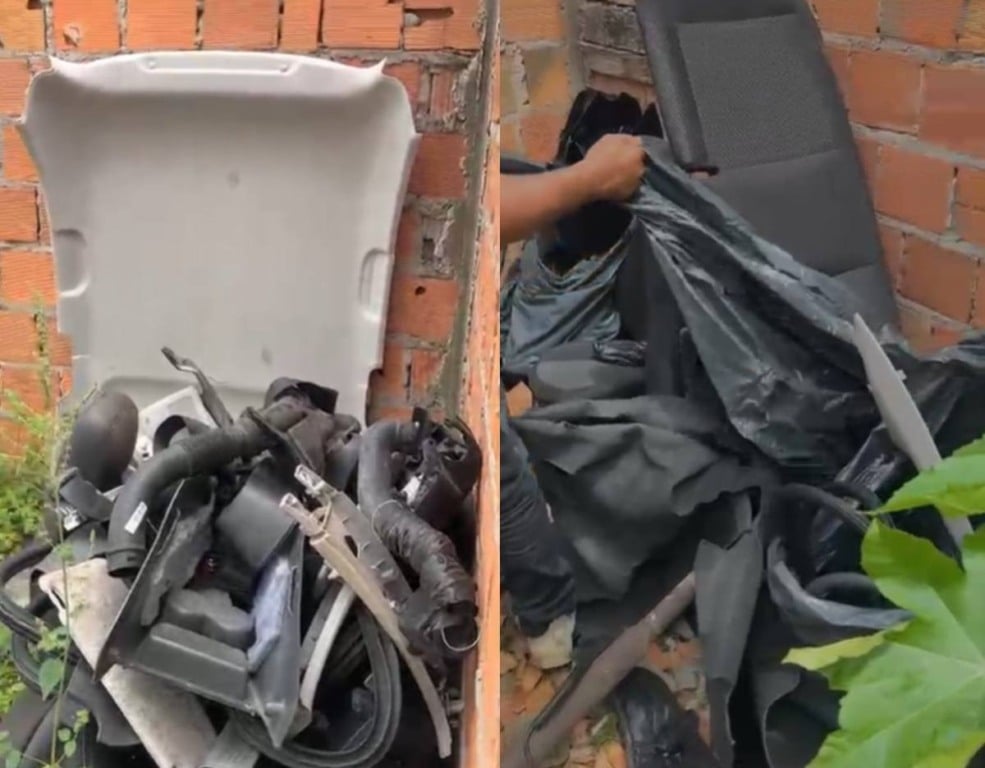 Polícia Civil localiza garagem de desmanche em Feira de Santana