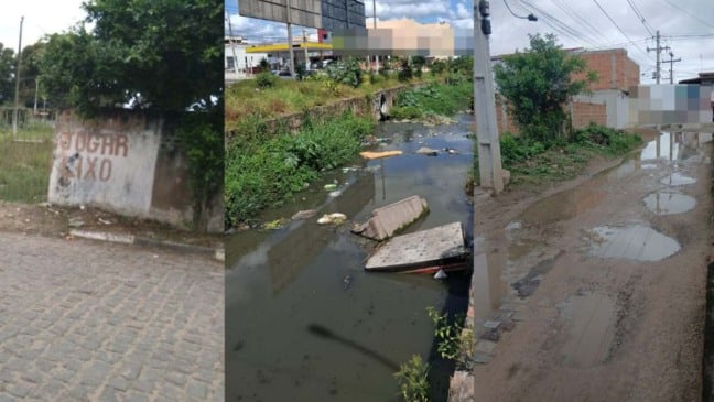 Problemas comunitários em Feira de Santana | Fotos: Reprodução/ Redes Sociais 