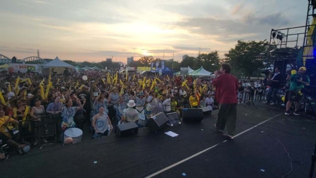 Saulo Fernandes reúne mais de 14 mil pessoas no Brazilian Day em Toyota