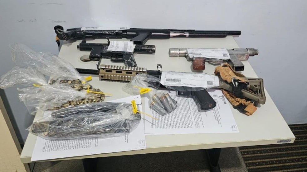 Polícia localiza acampamento criminoso com arsenal de grosso calibre em Baixa Grande