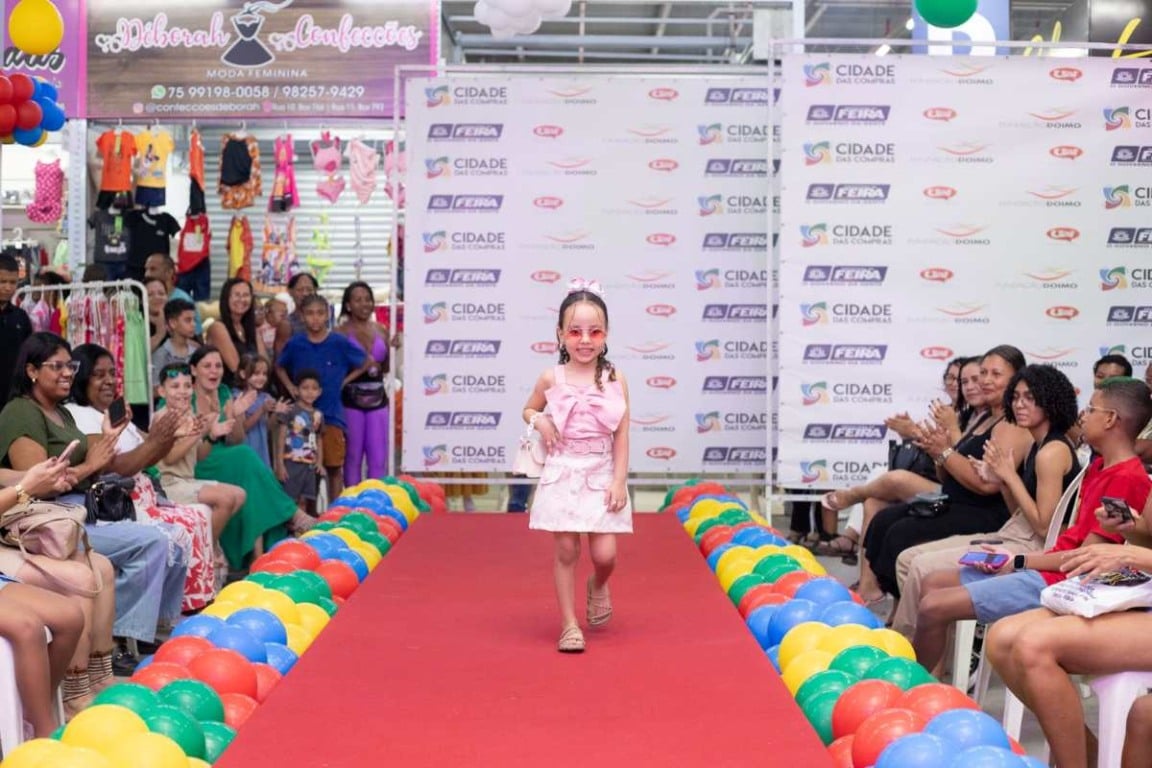 Shopping Cidade das Compras realiza 2ª edição do Desfile Infantil Passarela dos Sonhos em Feira de Santana