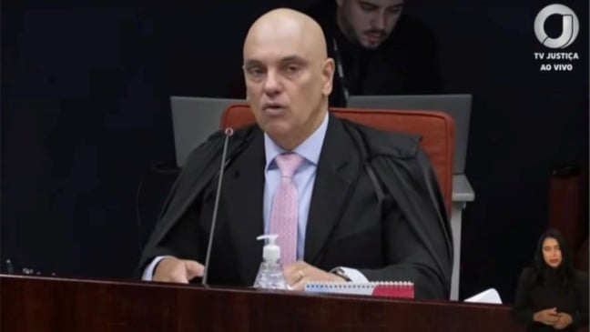 Ministro Alexandre de Moraes | Foto: Reprodução / Tv Justiça 